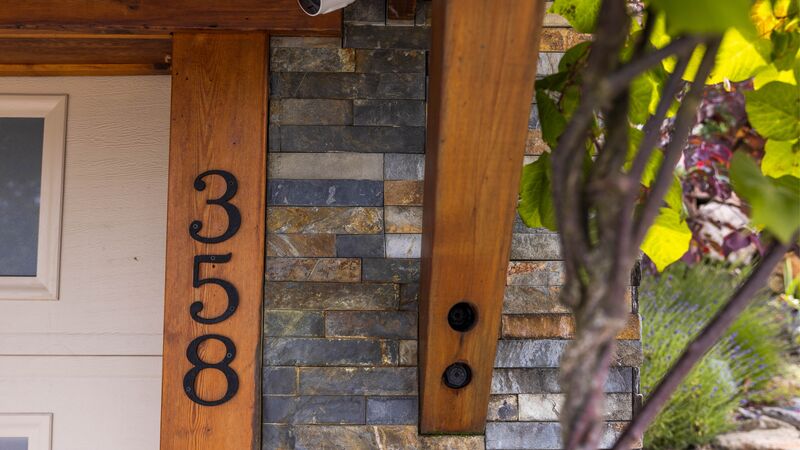 Custom cedar arbor patio cover in Seattle area